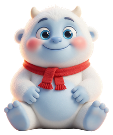 Yuki, a baby yeti